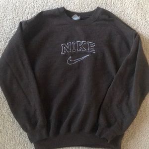 Embroidered nike hoodie